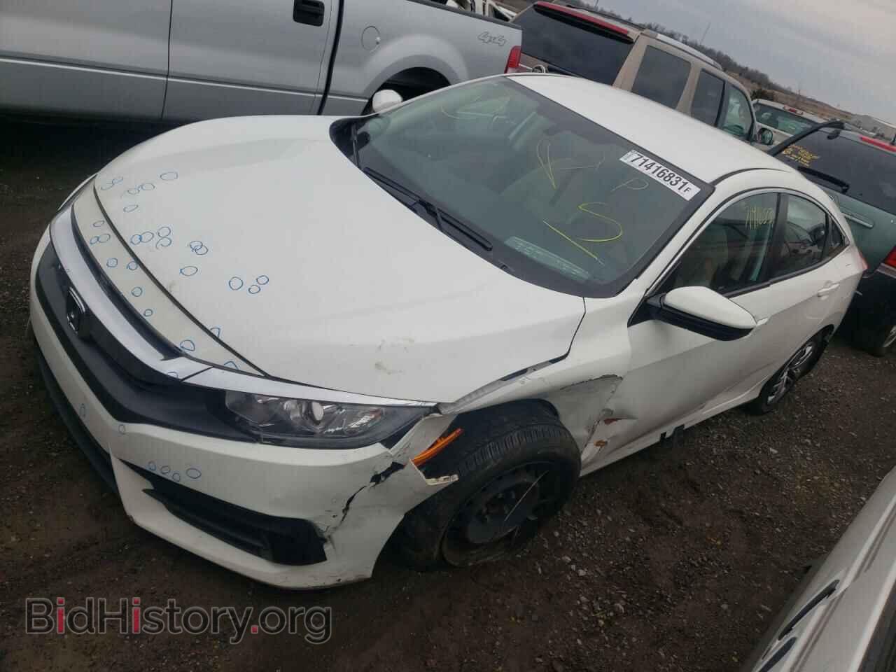 2017 HONDA CIVIC - VIN: 19XFC2F56HE001205 - Фото 2