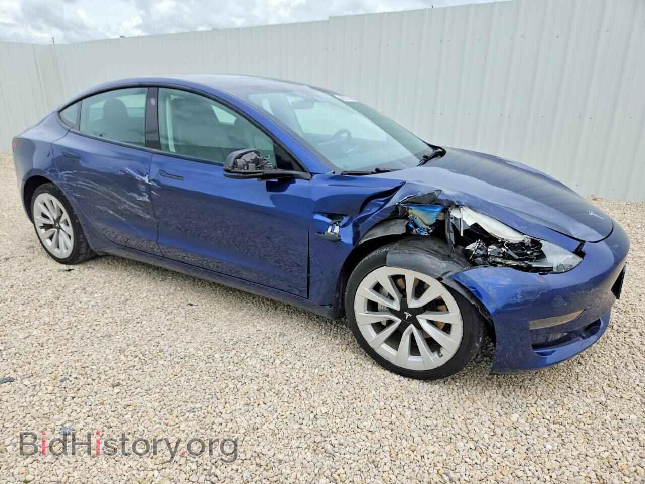 2022 TESLA MODEL 3 - VIN: 5YJ3E1EA2NF370445 - Фото 4