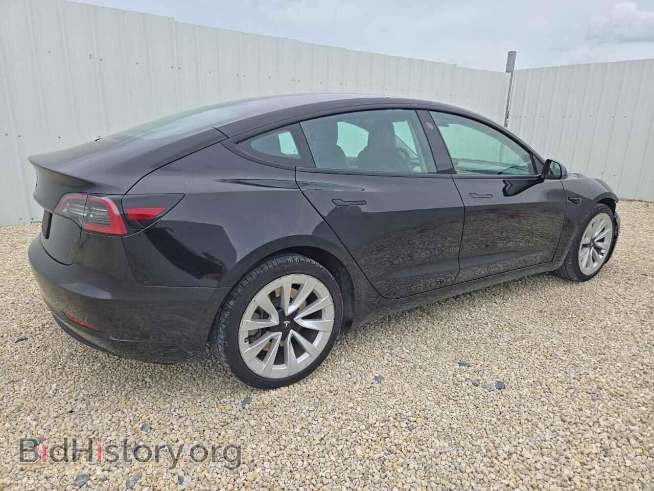 2022 TESLA MODEL 3 - VIN: 5YJ3E1EA5NF285650 - Фото 3