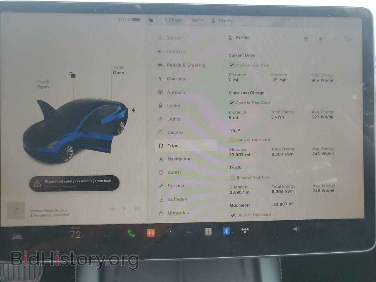 2023 TESLA MODEL 3 - VIN: 5YJ3E1EA7PF384697 - Photo 9