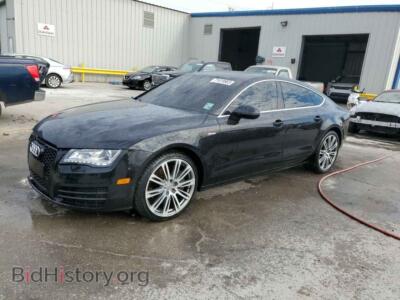 2012 Audi A7 A7 Premium, черный — VIN WAUYGAFC4CN083135, Copart