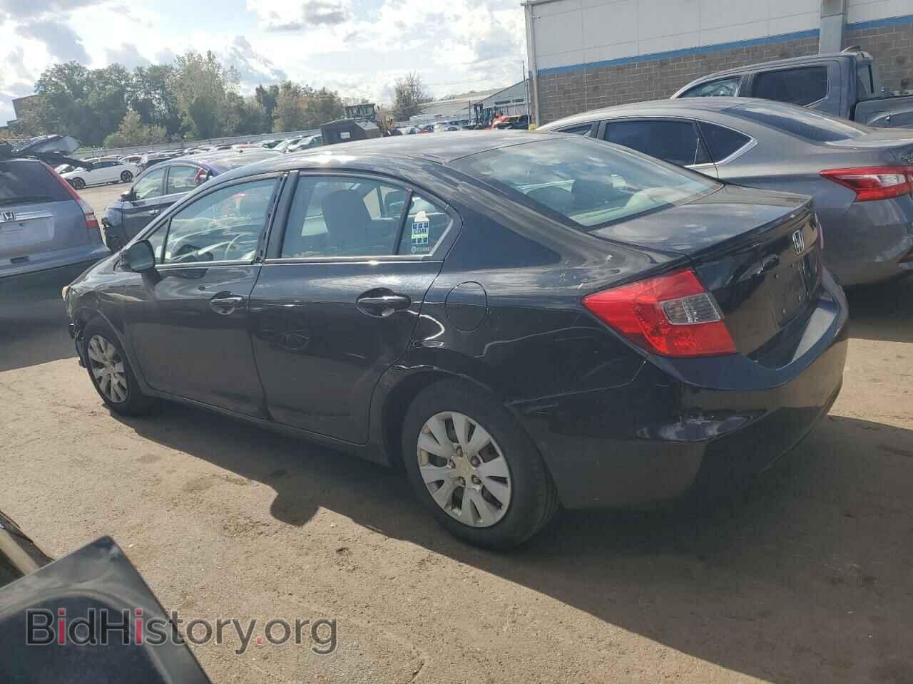 2012 HONDA CIVIC - VIN: 19XFB2F50CE384800 - Фото 2