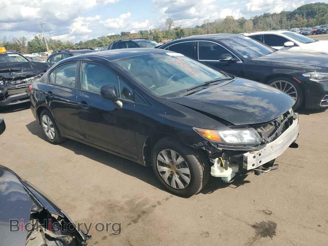 2012 HONDA CIVIC - VIN: 19XFB2F50CE384800 - Фото 4