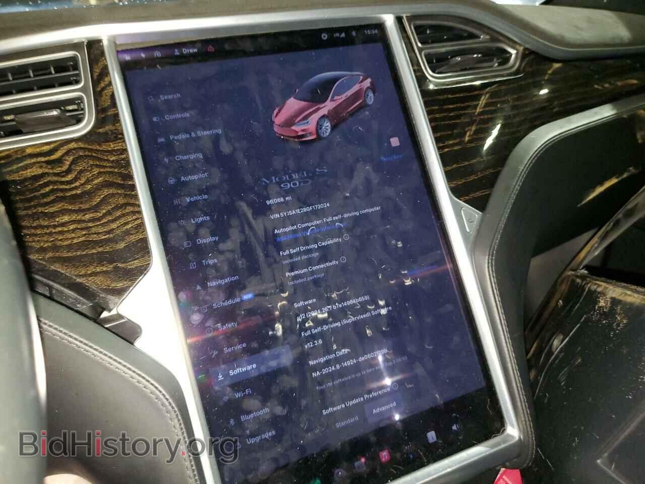 2016 TESLA MODEL S - VIN: 5YJSA1E28GF173024 - Photo 9