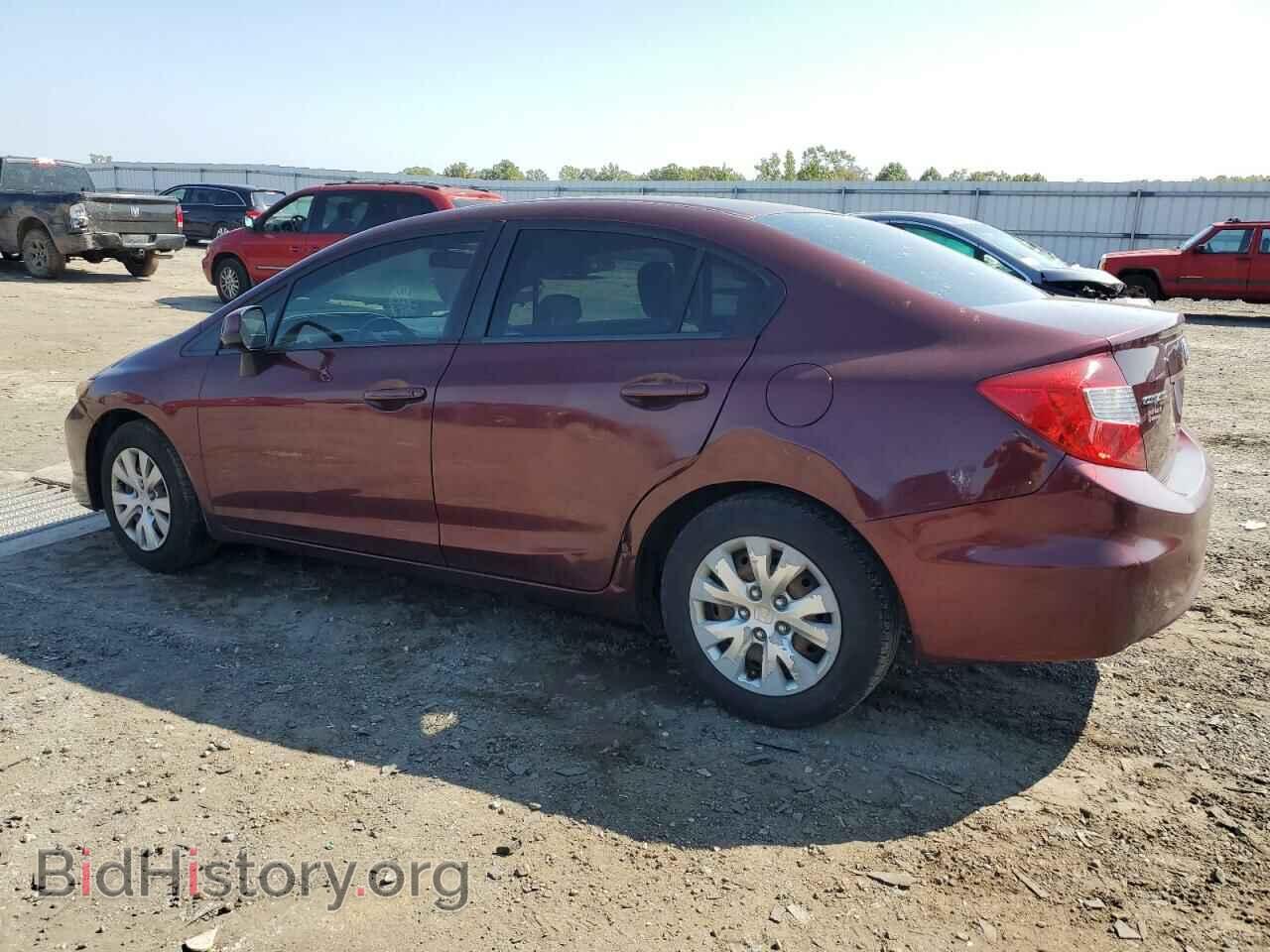 2012 HONDA CIVIC - VIN: 19XFB2F55CE323166 - Фото 2
