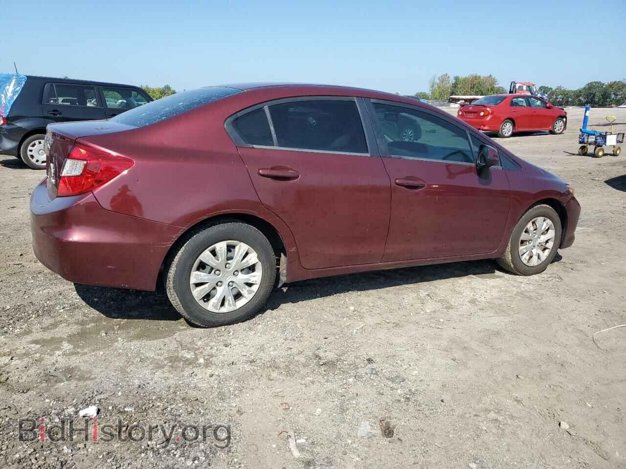 2012 HONDA CIVIC - VIN: 19XFB2F55CE323166 - Фото 3