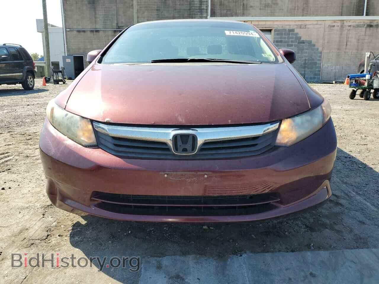 2012 HONDA CIVIC - VIN: 19XFB2F55CE323166 - Фото 5