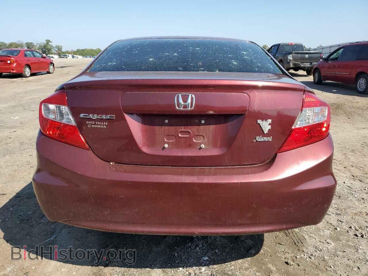 2012 HONDA CIVIC - VIN: 19XFB2F55CE323166 - Фото 6