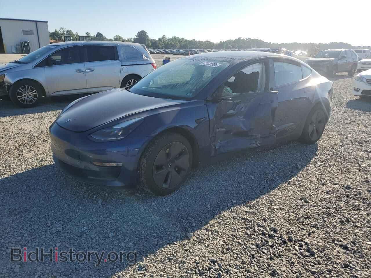 Photo 5YJ3E1EA7MF921287 - TESLA MODEL 3 2021