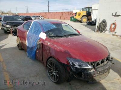 2010 Lexus IS IS 350, burgundy — VIN JTHBE5C21A5023942, Copart