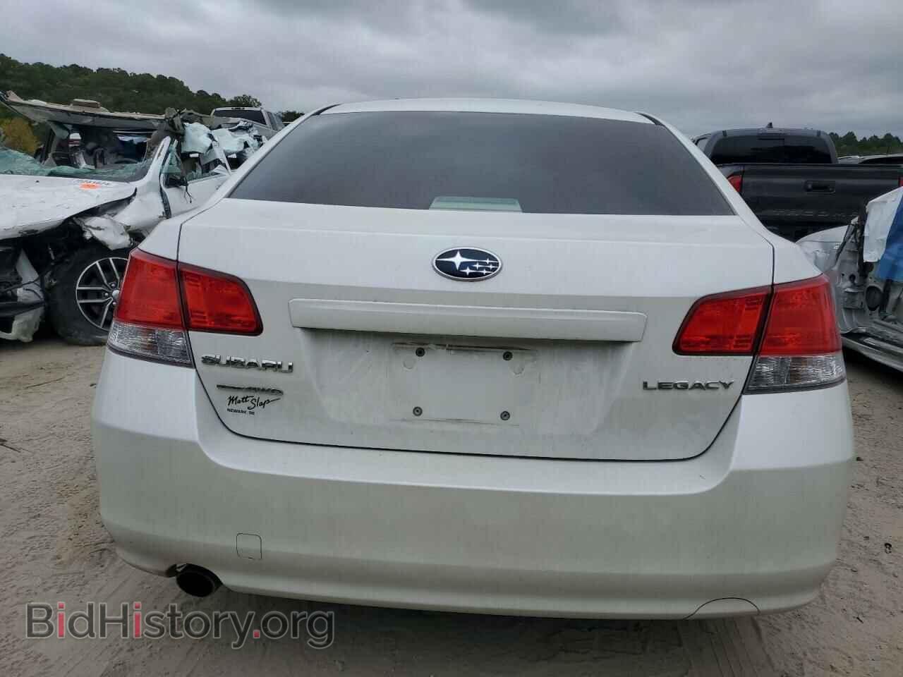 2012 SUBARU LEGACY - VIN: 4S3BMAC65C1018656 - Фото 6