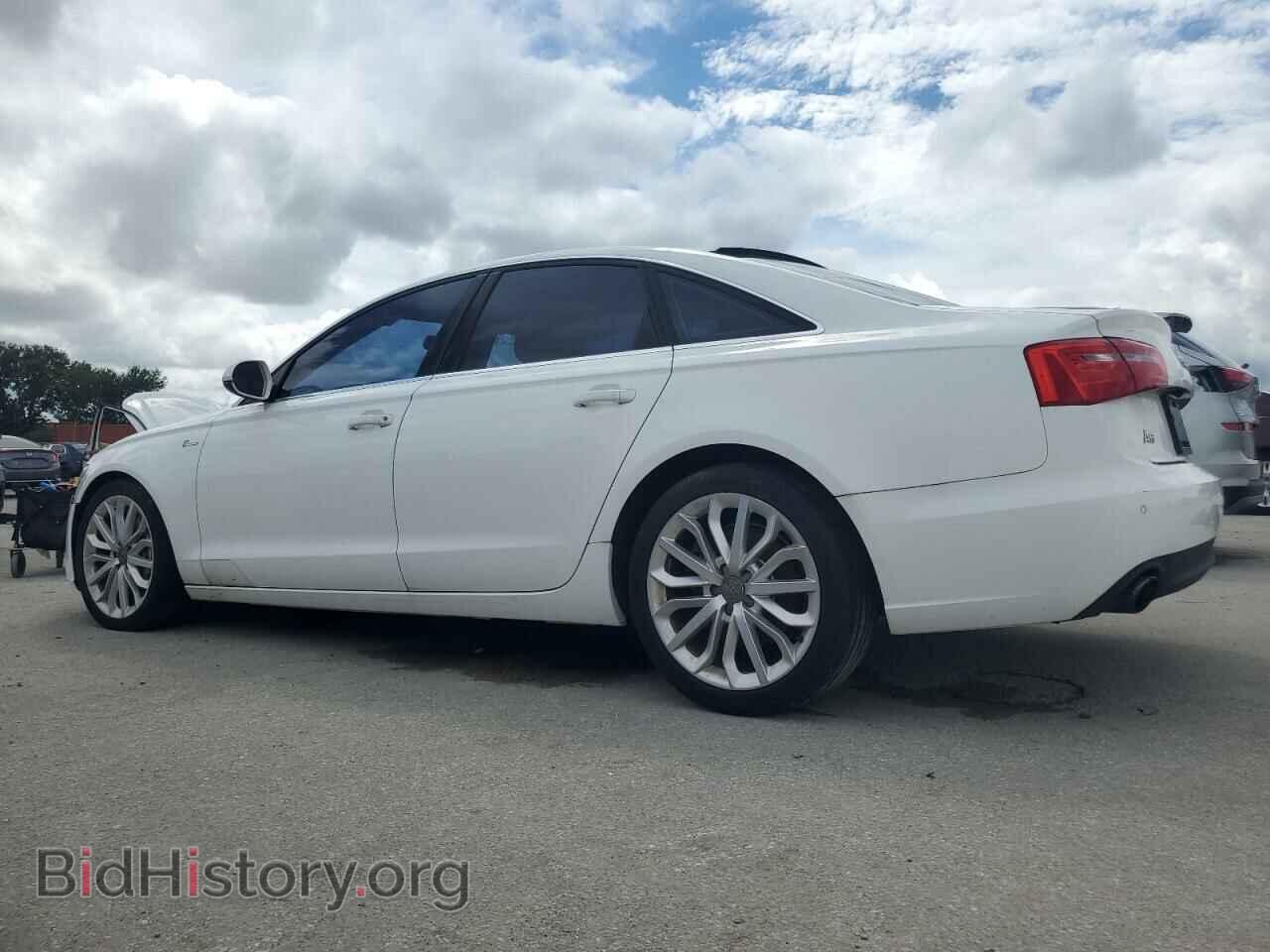 2013 AUDI A6 - VIN: WAUGGAFC8DN129062 - Фото 2