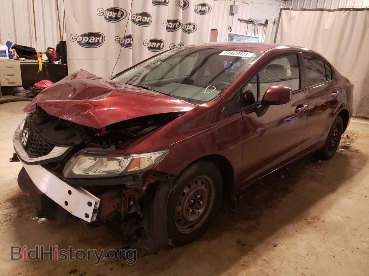 2013 HONDA CIVIC - VIN: 19XFB2F54DE011471 - Фото 2