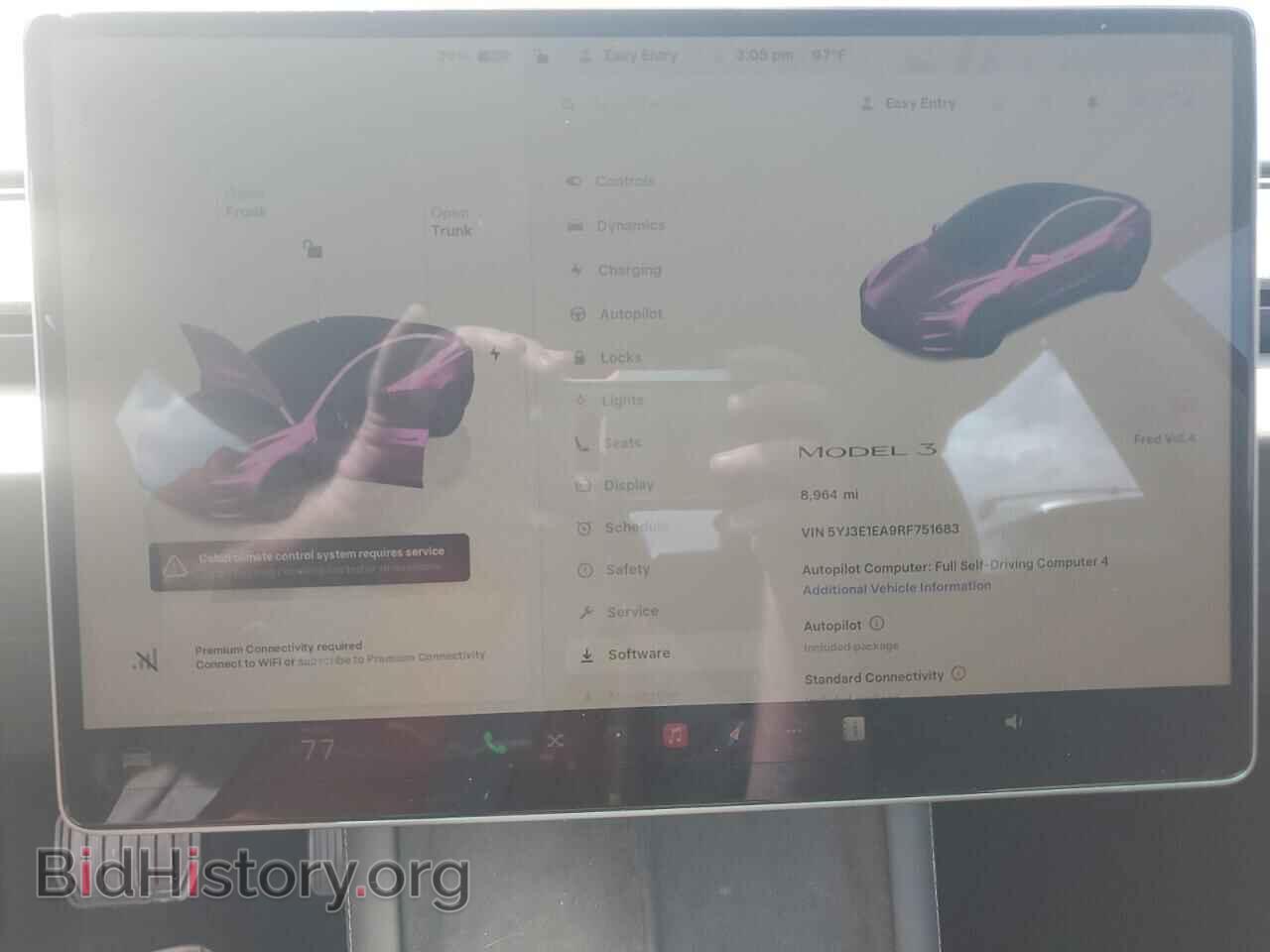 2024 TESLA MODEL 3 - VIN: 5YJ3E1EA9RF751683 - Фото 9