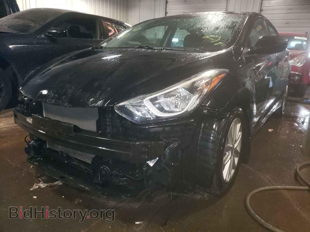 2014 HYUNDAI ELANTRA - VIN: 5NPDH4AE5EH482406 - Фото 2