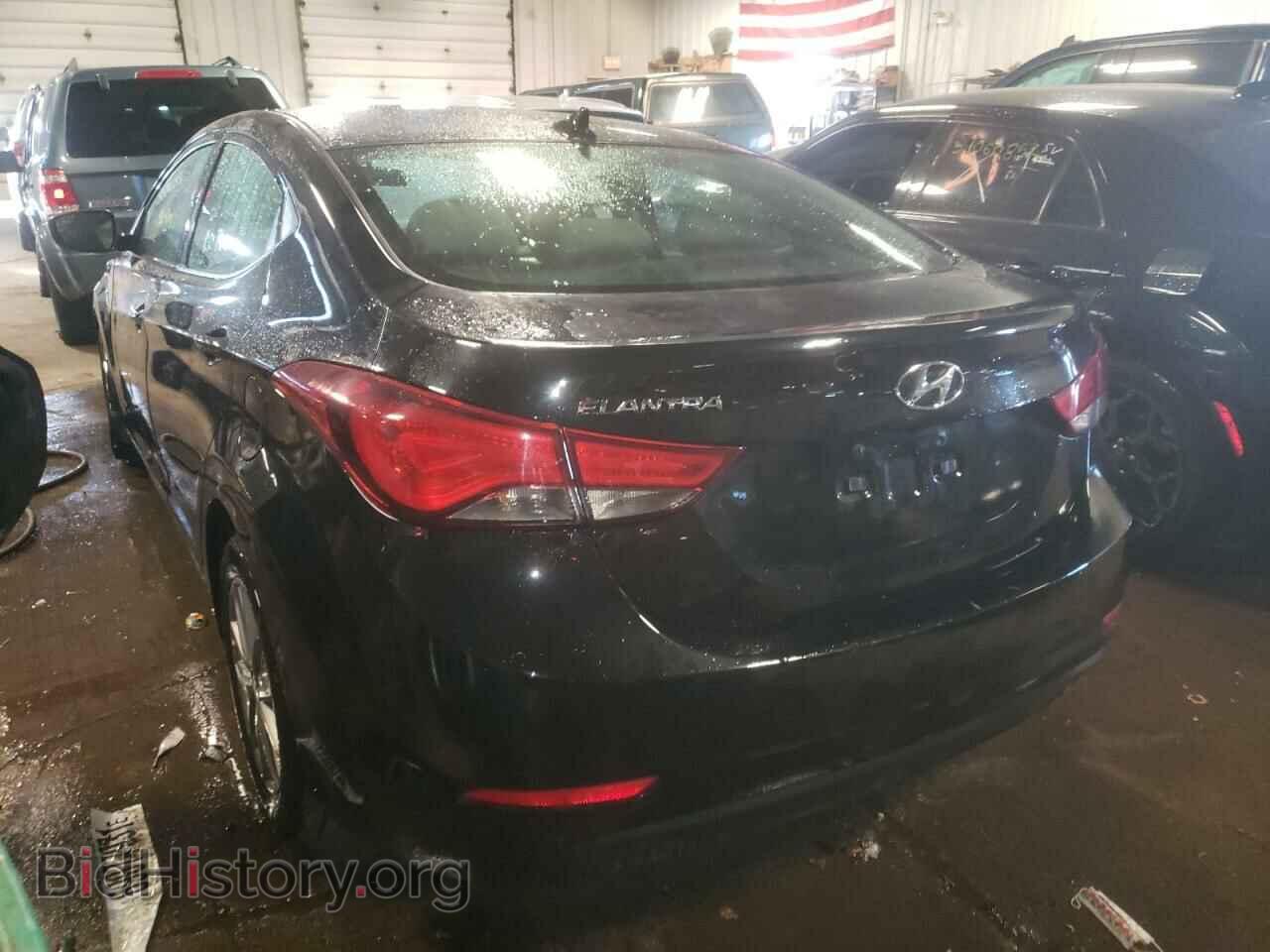 2014 HYUNDAI ELANTRA - VIN: 5NPDH4AE5EH482406 - Фото 3
