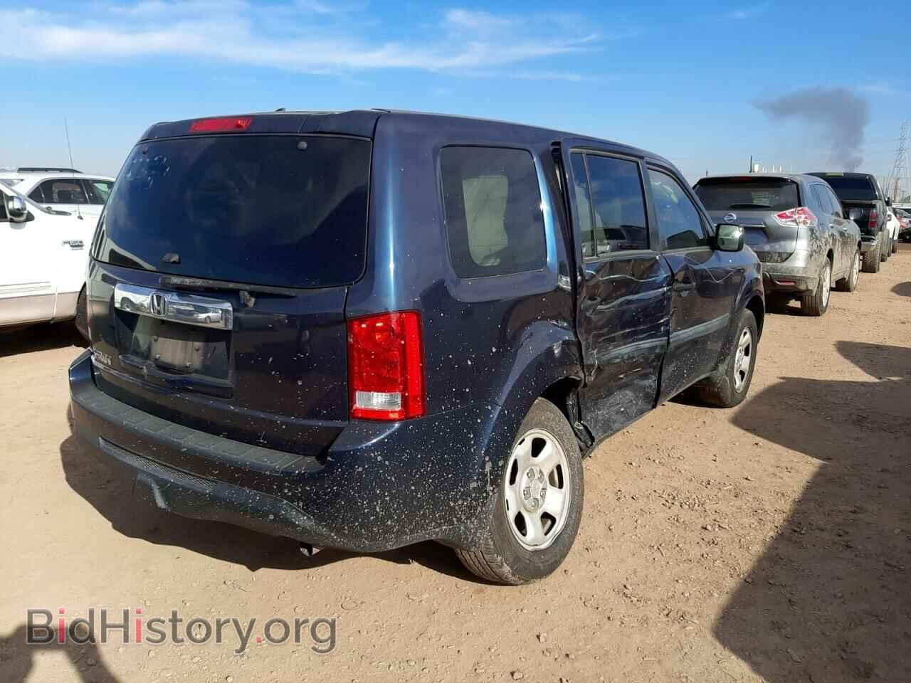 2012 HONDA PILOT - VIN: 5FNYF3H26CB035012 - Фото 4