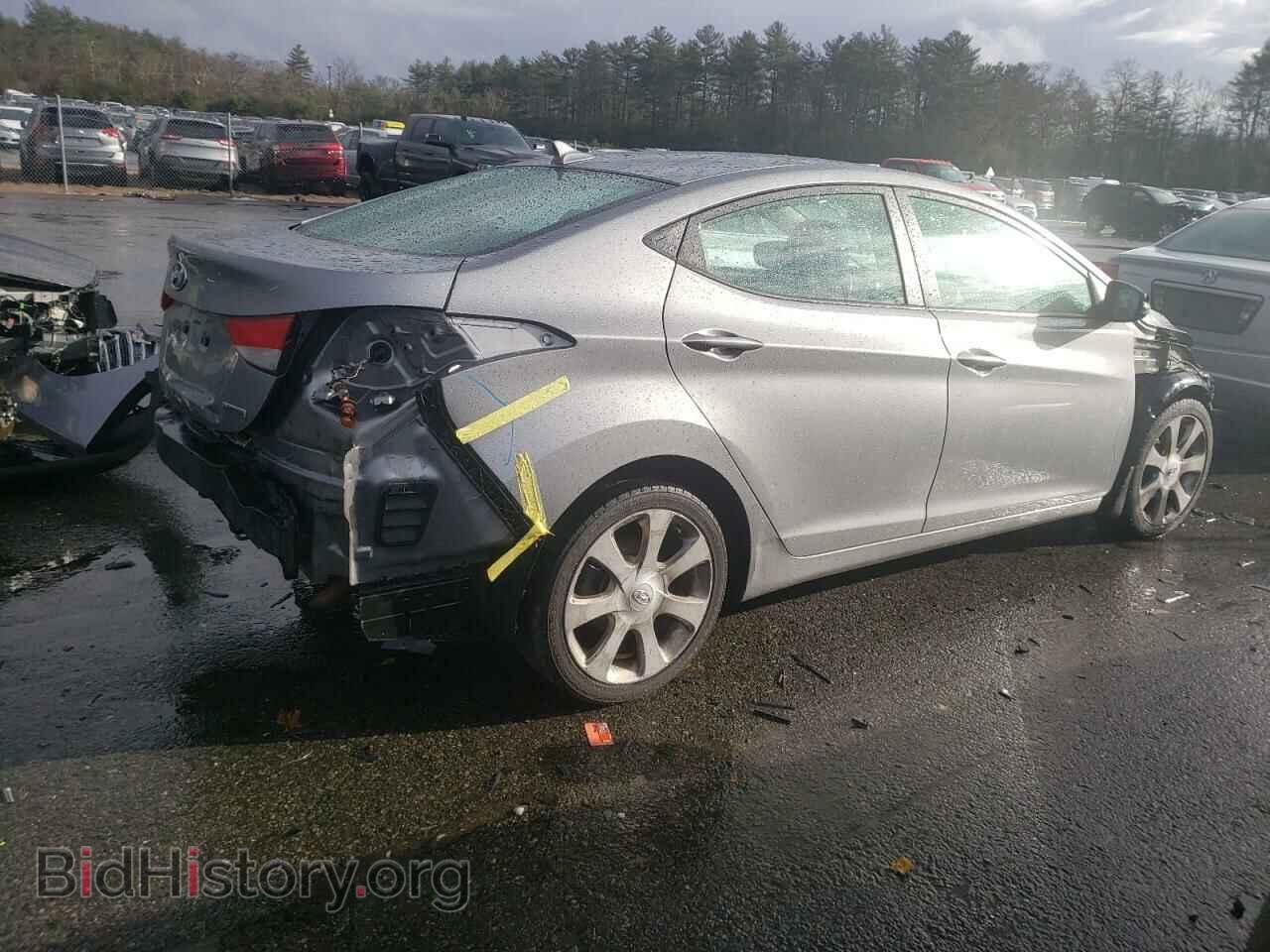 2012 HYUNDAI ELANTRA - VIN: KMHDH4AE2CU209230 - Фото 3