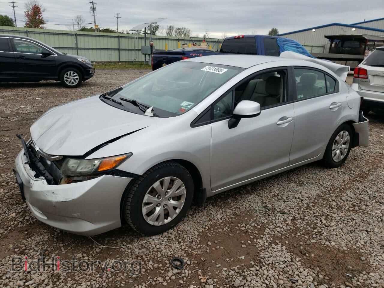 Фотография 2HGFB2F56CH315180 - HONDA CIVIC 2012