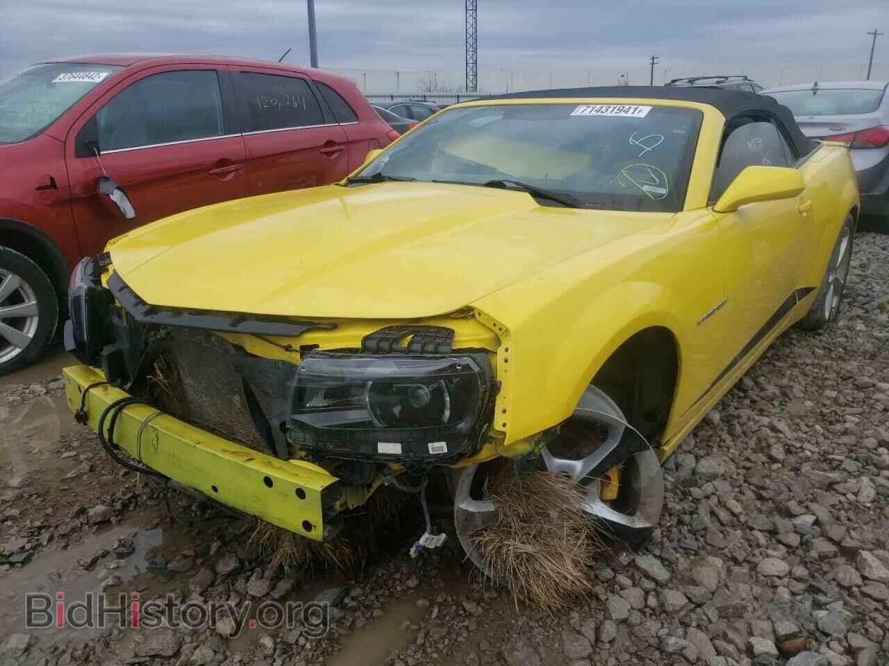 2015 CHEVROLET CAMARO - VIN: 2G1FD3D32F9292066 - Фото 2