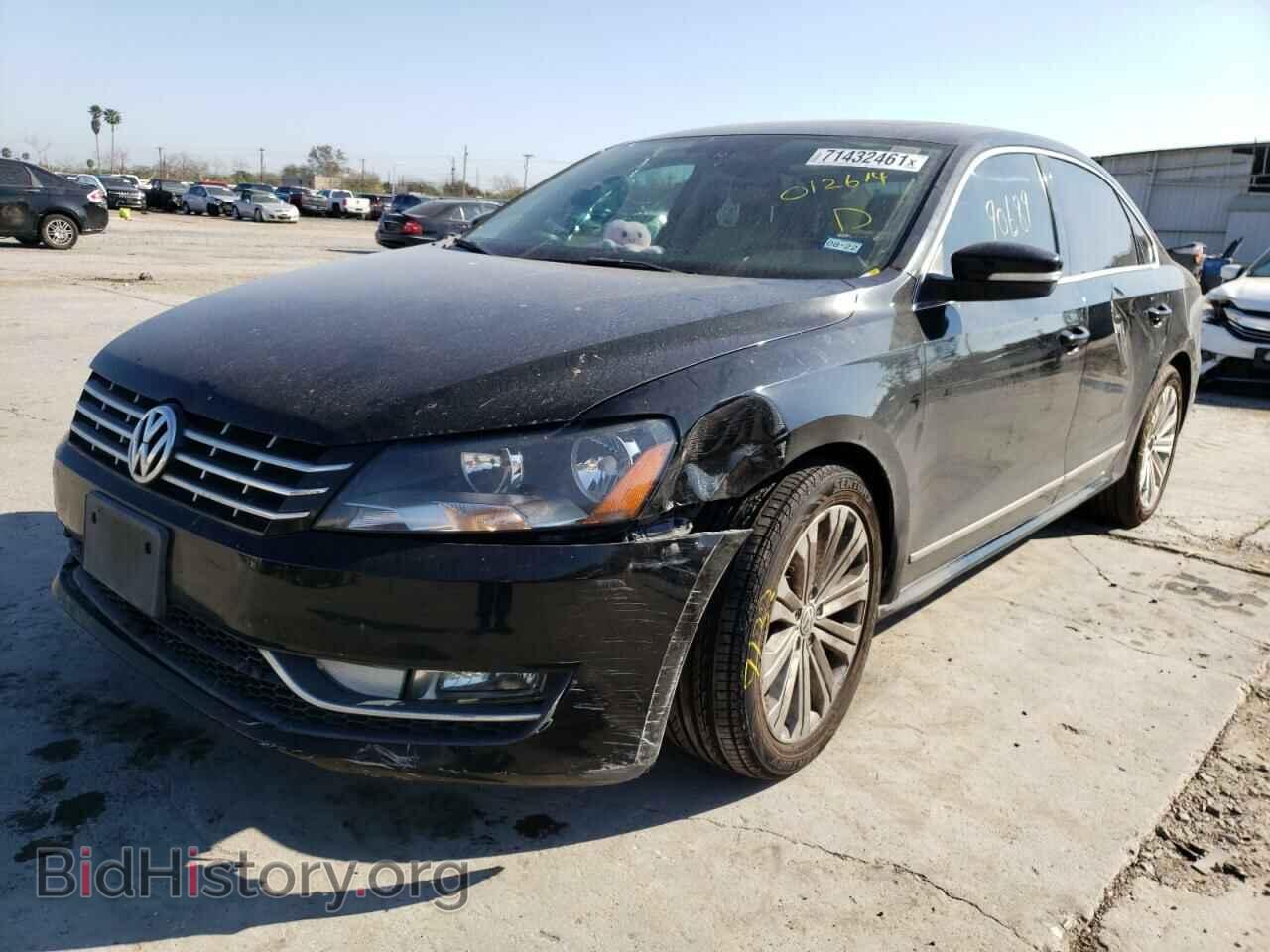 2013 VOLKSWAGEN PASSAT - VIN: 1VWCN7A33DC012614 - Фото 2