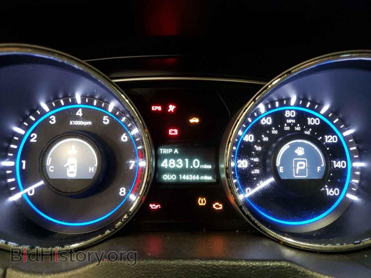 2013 HYUNDAI SONATA - VIN: 5NPEC4AC3DH801267 - Фото 9