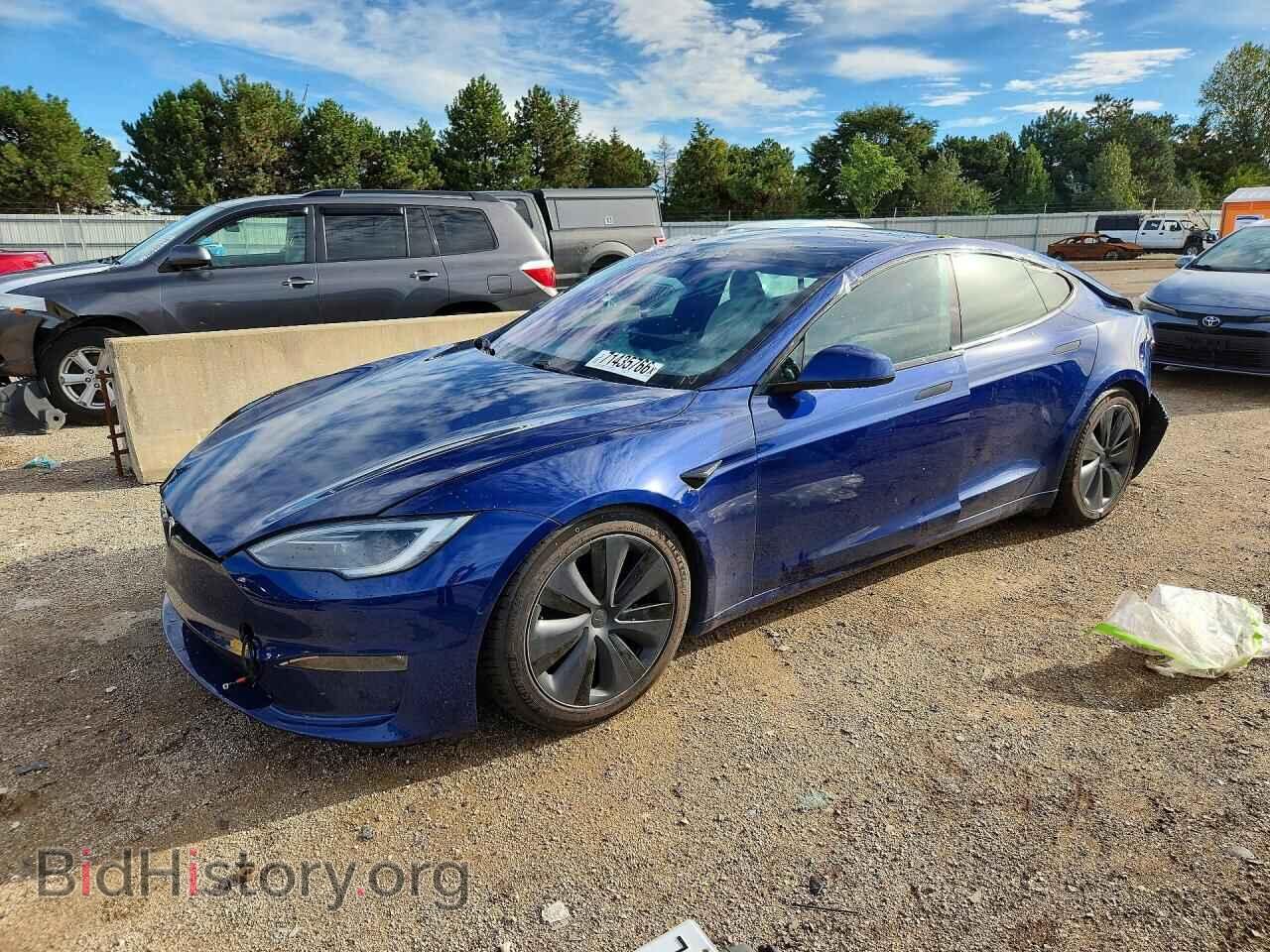 Photo 5YJSA1E57NF491403 - TESLA MODEL S 2022