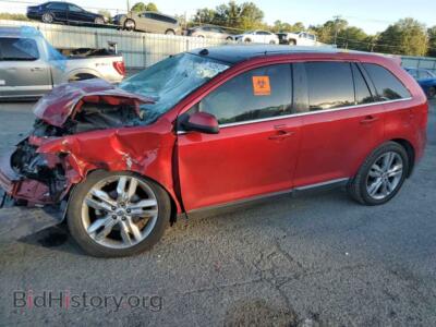 2011 Ford EDGE Limited, красный — VIN 2FMDK3KC3BBB21204, Copart