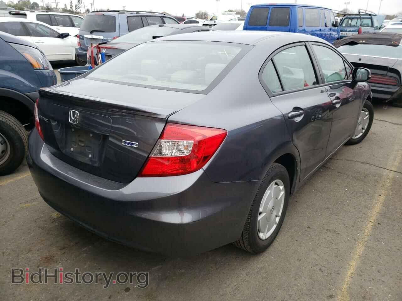2012 HONDA CIVIC - VIN: 2HGFB2F68CH321488 - Фото 4