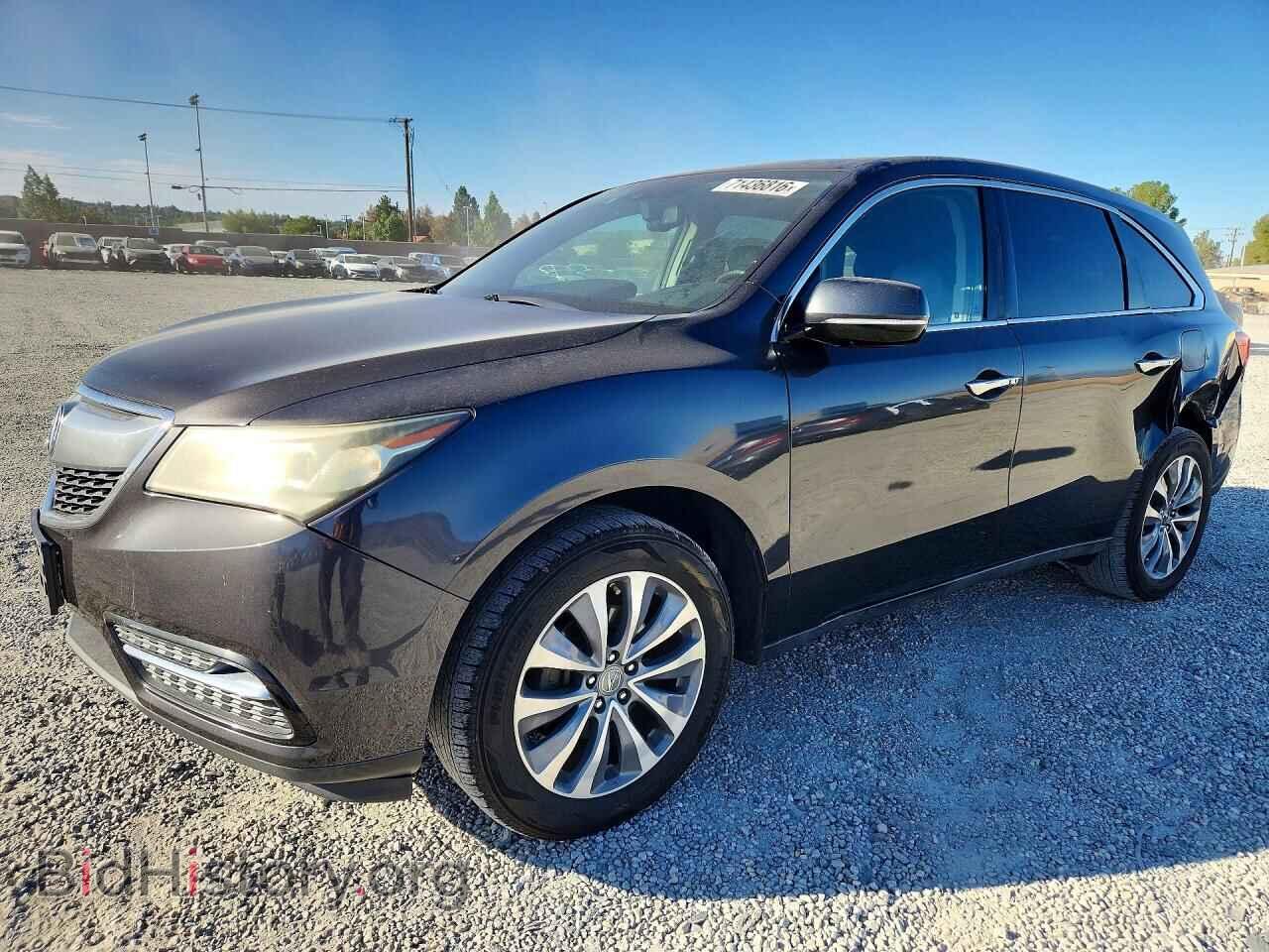 Photo 5FRYD3H43EB008312 - ACURA MDX 2014