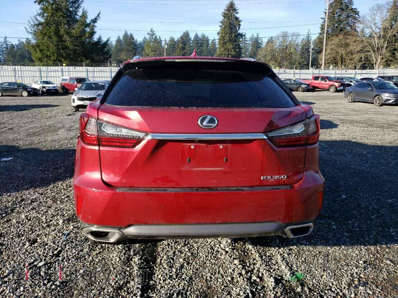 2017 LEXUS RX350 - VIN: 2T2ZZMCA1HC063792 - Фото 6
