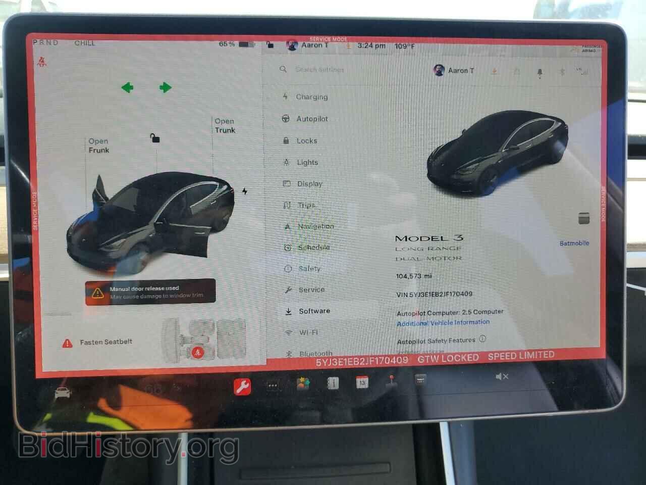2018 TESLA MODEL 3 - VIN: 5YJ3E1EB2JF170409 - Фото 9