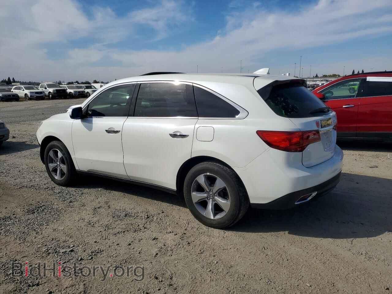 2014 ACURA MDX - VIN: 5FRYD3H25EB009105 - Фото 2