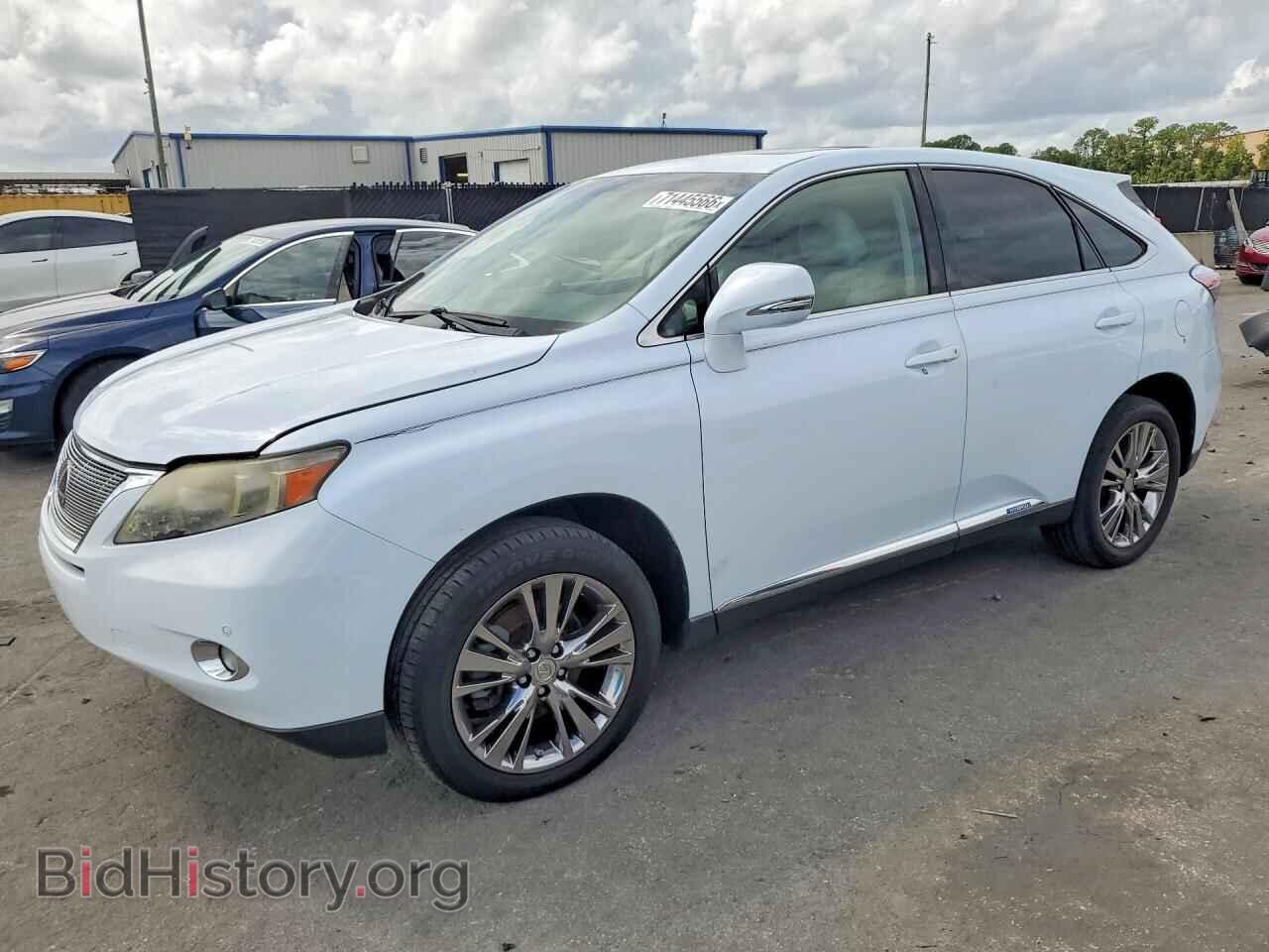 Photo JTJZB1BA5A2004190 - LEXUS RX450 2010