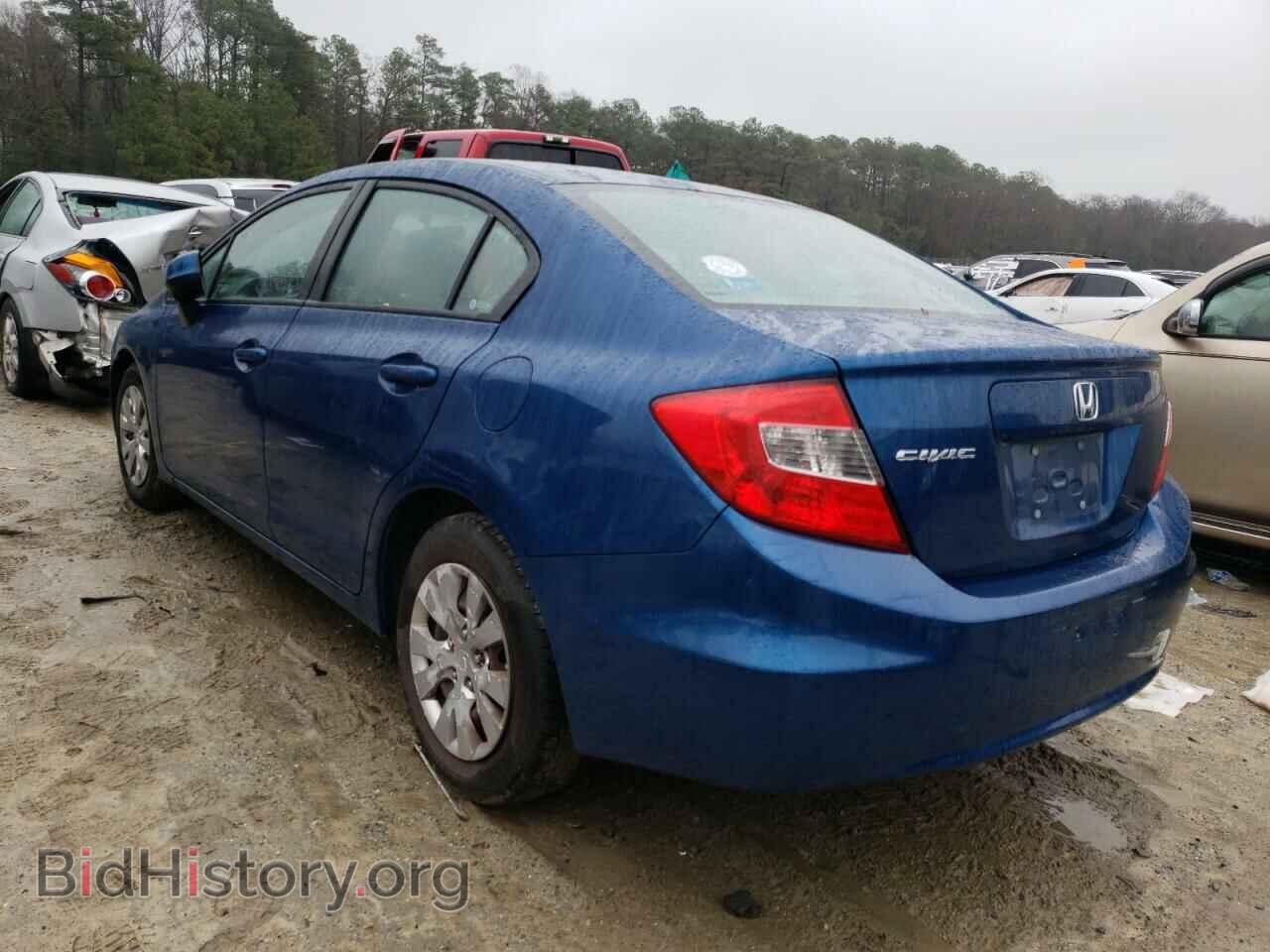2012 HONDA CIVIC - VIN: 19XFB2F53CE361754 - Фото 2