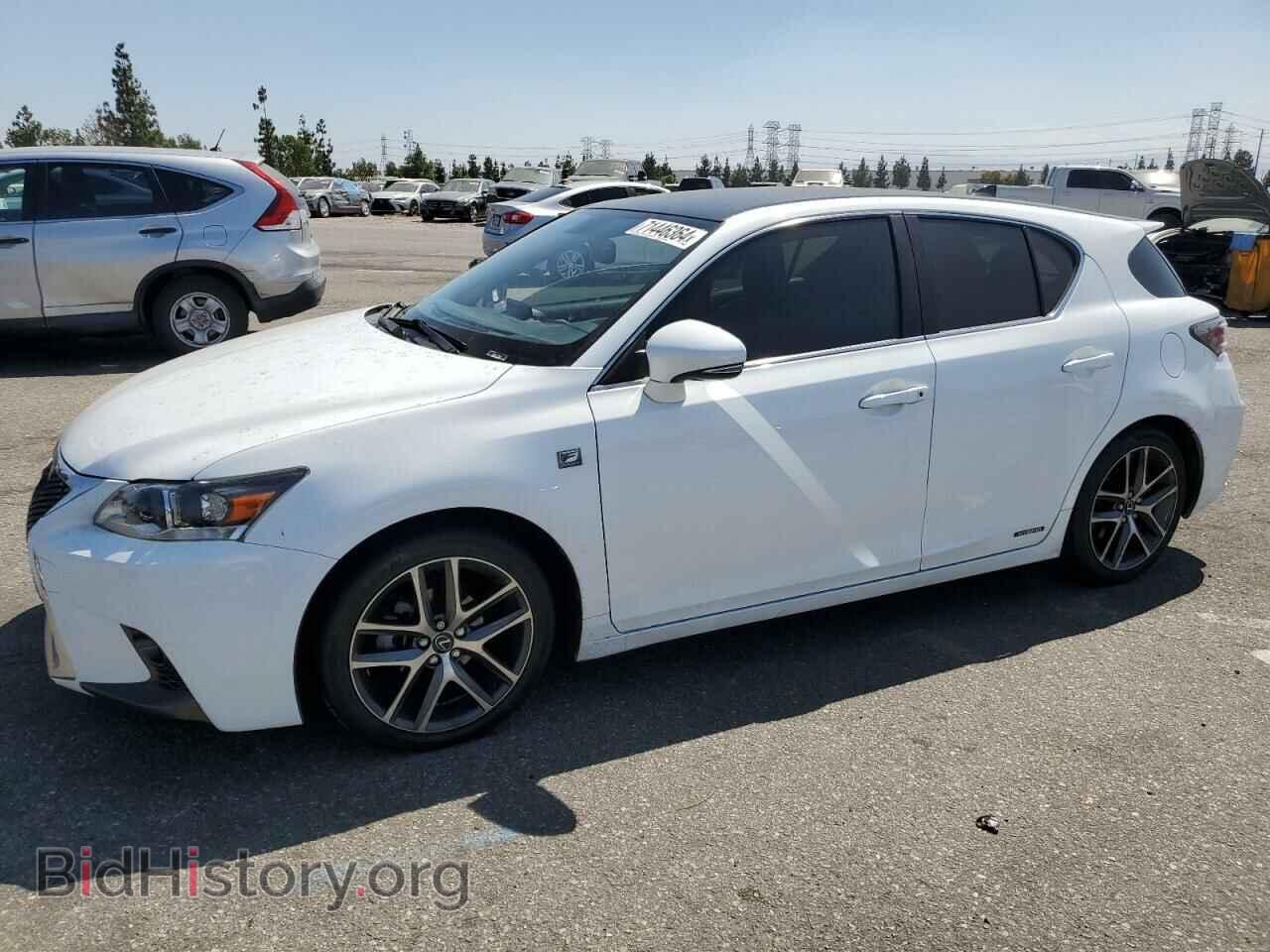 Photo JTHKD5BH9G2260925 - LEXUS CT 200 2016