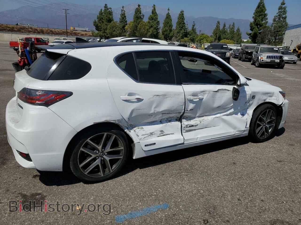 2016 LEXUS CT 200 - VIN: JTHKD5BH9G2260925 - Фото 3
