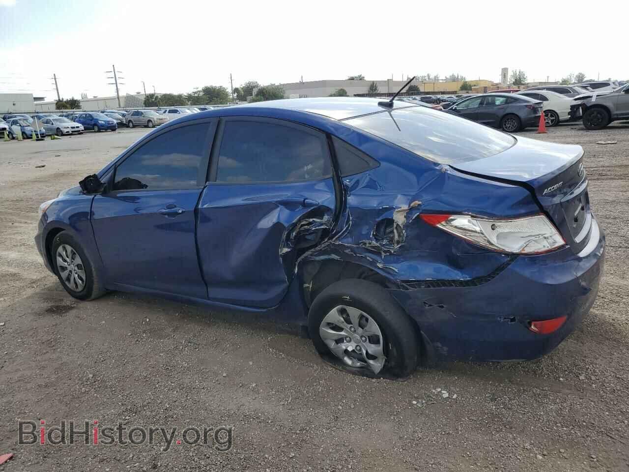 2016 HYUNDAI ACCENT - VIN: KMHCT4AE7GU103680 - Фото 2