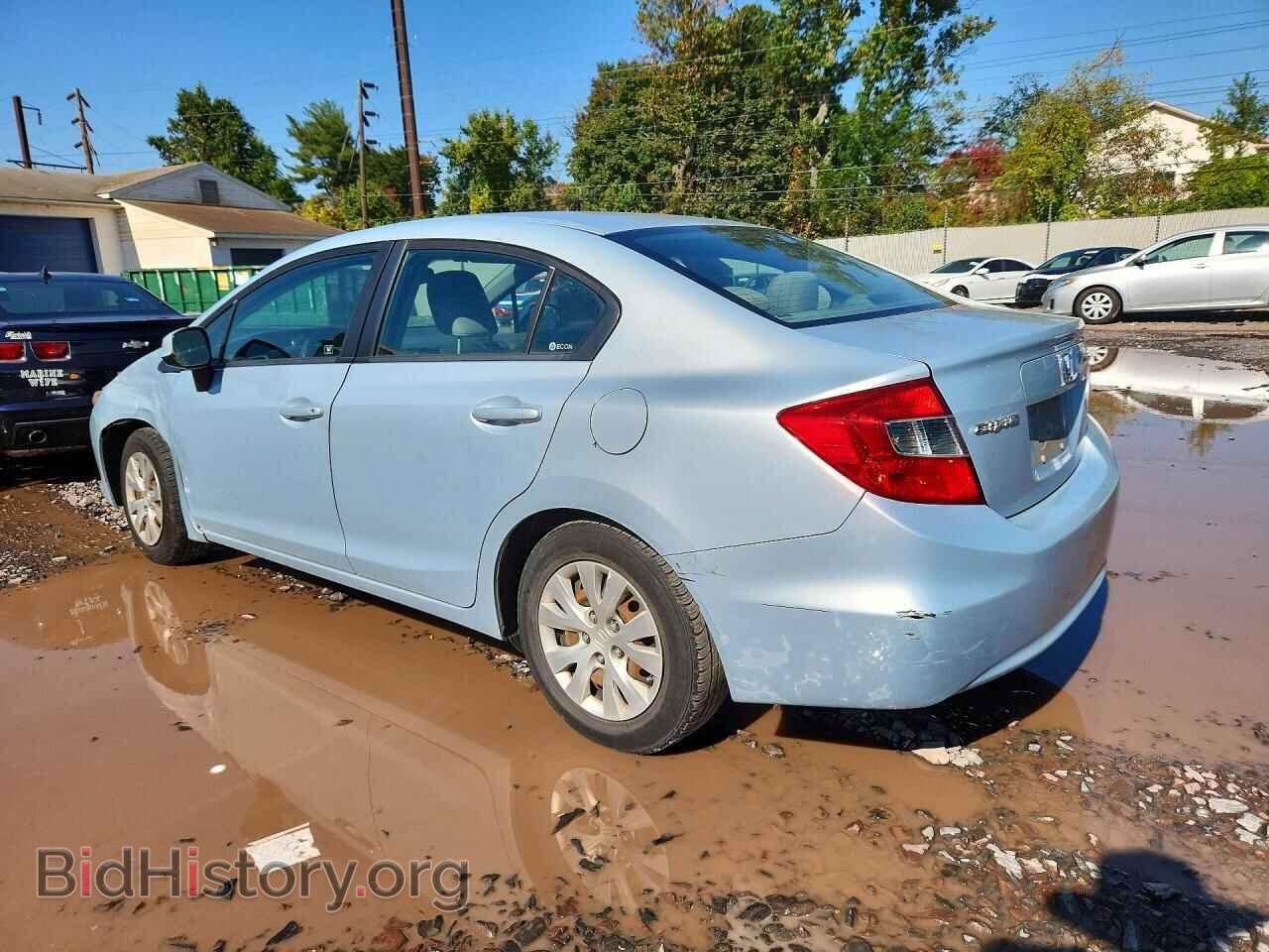 2012 HONDA CIVIC - VIN: 2HGFB2F59CH586802 - Фото 2