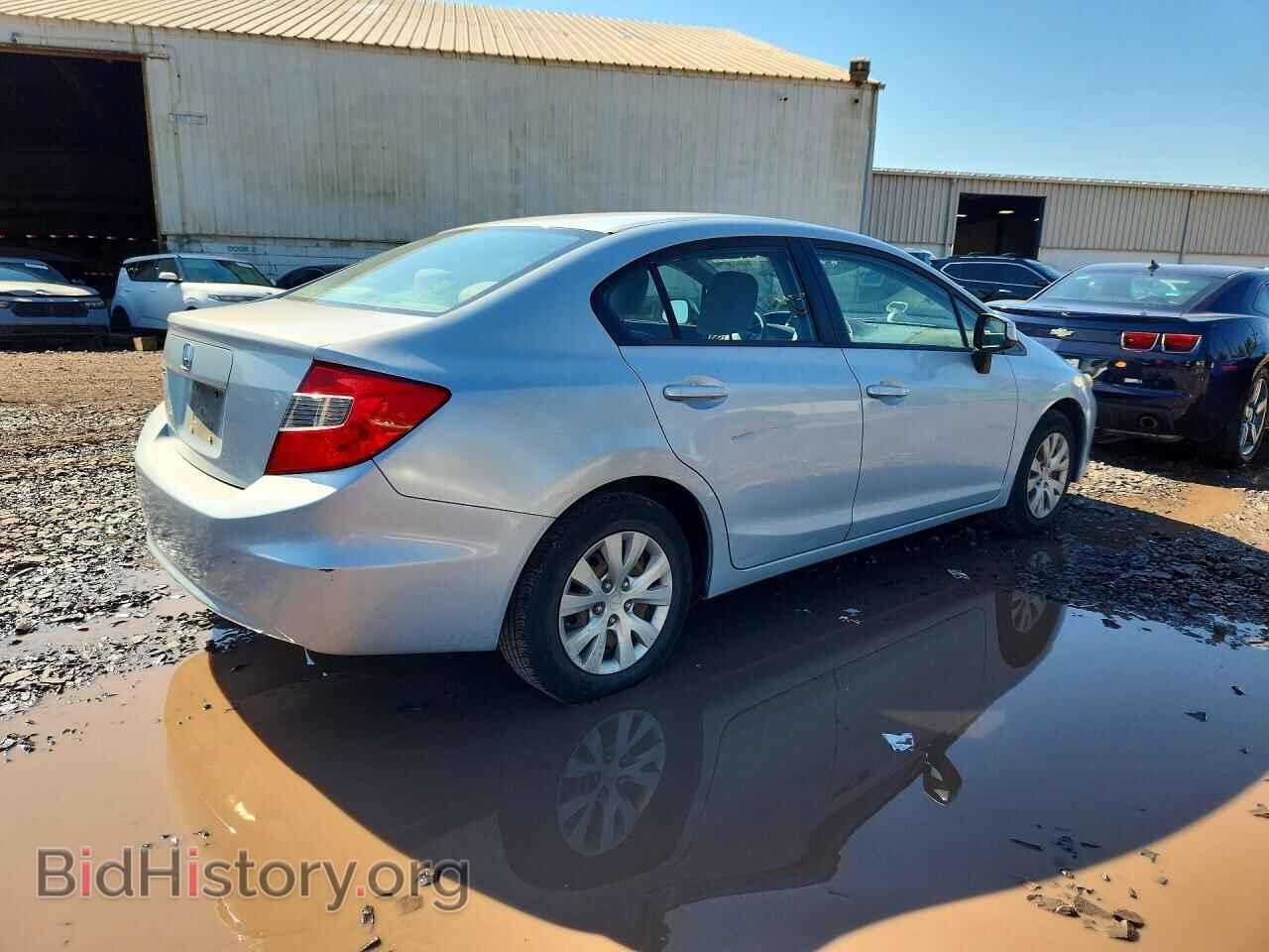 2012 HONDA CIVIC - VIN: 2HGFB2F59CH586802 - Фото 3