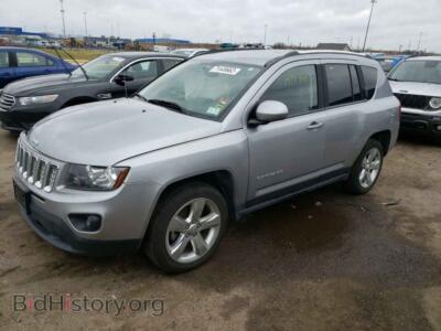 2015 Jeep COMPASS Compass LA, silver — VIN 1C4NJCEB5FD110770, Copart