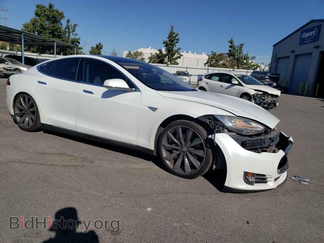 2014 TESLA MODEL S - VIN: 5YJSA1H10EFP43632 - Photo 4