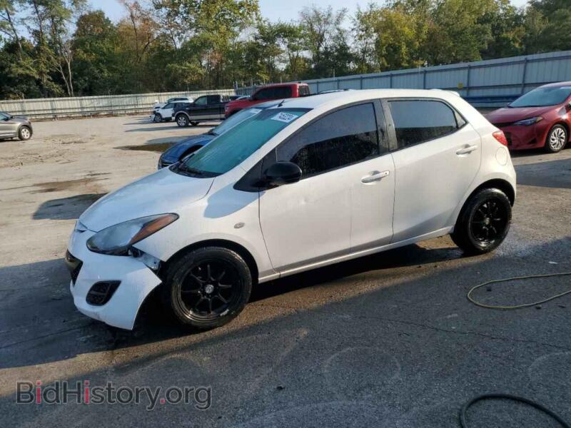 2013 Mazda 2 (VIN JM1DE1KY8D0154716) — фото 1 из 12, Copart, повреждение: передняя часть