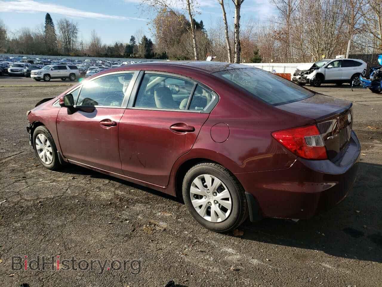 2012 HONDA CIVIC - VIN: 19XFB2F53CE372818 - Фото 2
