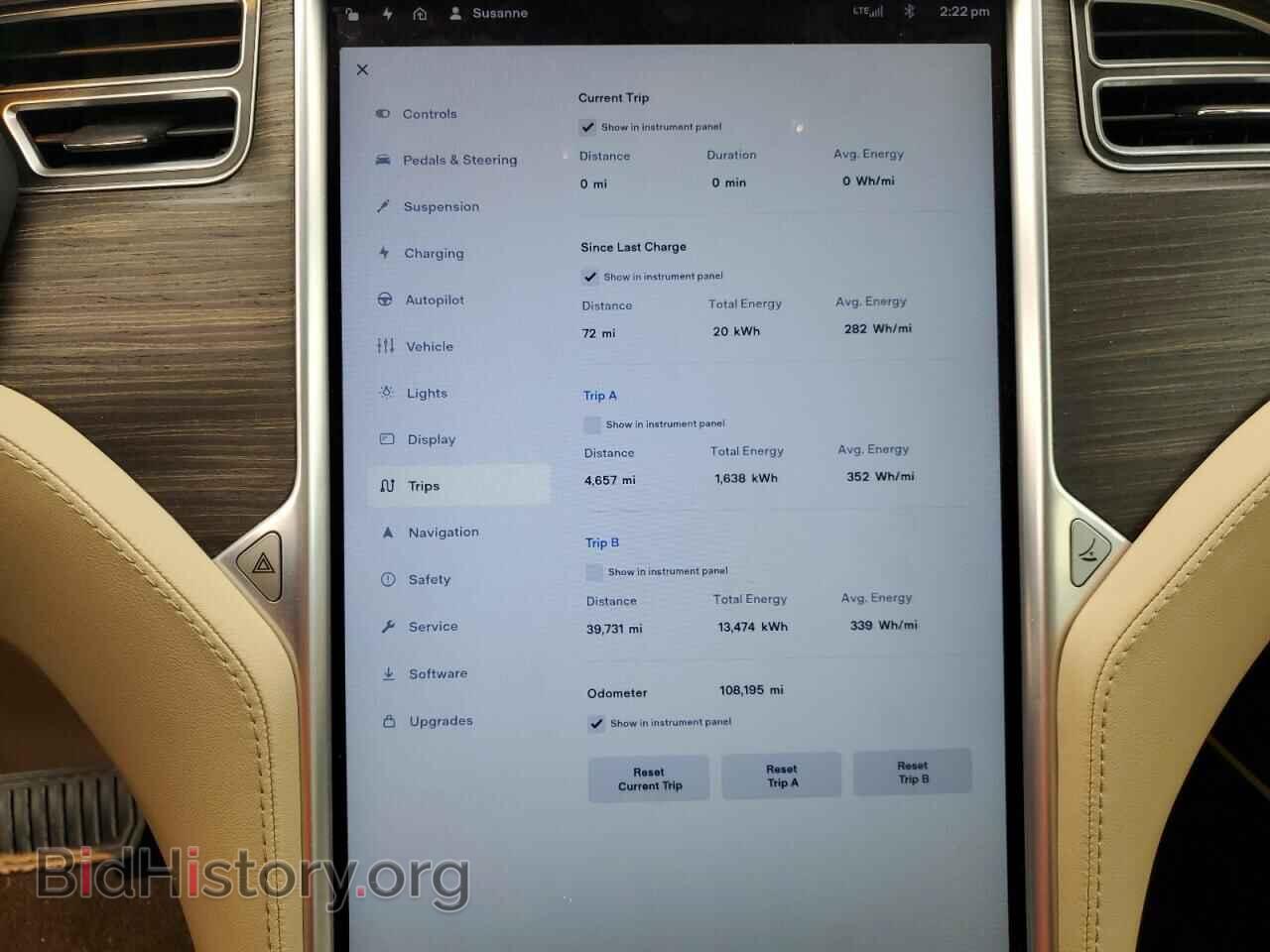 2015 TESLA MODEL S - VIN: 5YJSA1S25FF089441 - Photo 9