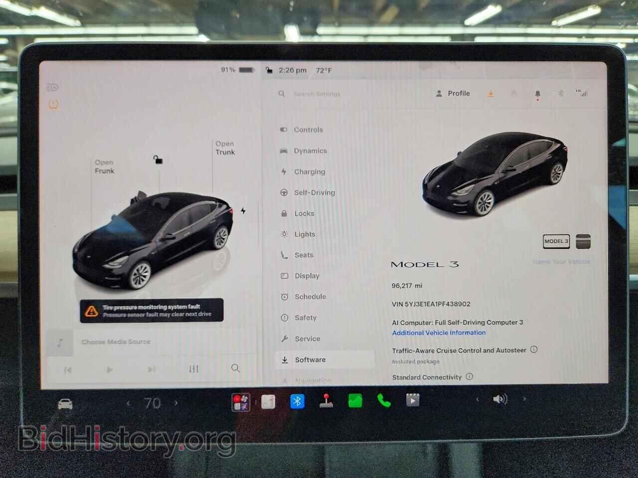 2023 TESLA MODEL 3 - VIN: 5YJ3E1EA1PF438902 - Фото 9