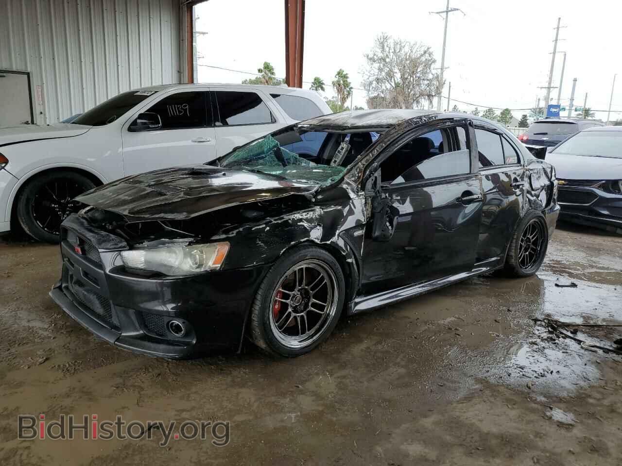 Photo JA32W8FV7AU012485 - MITSUBISHI EVO 2010
