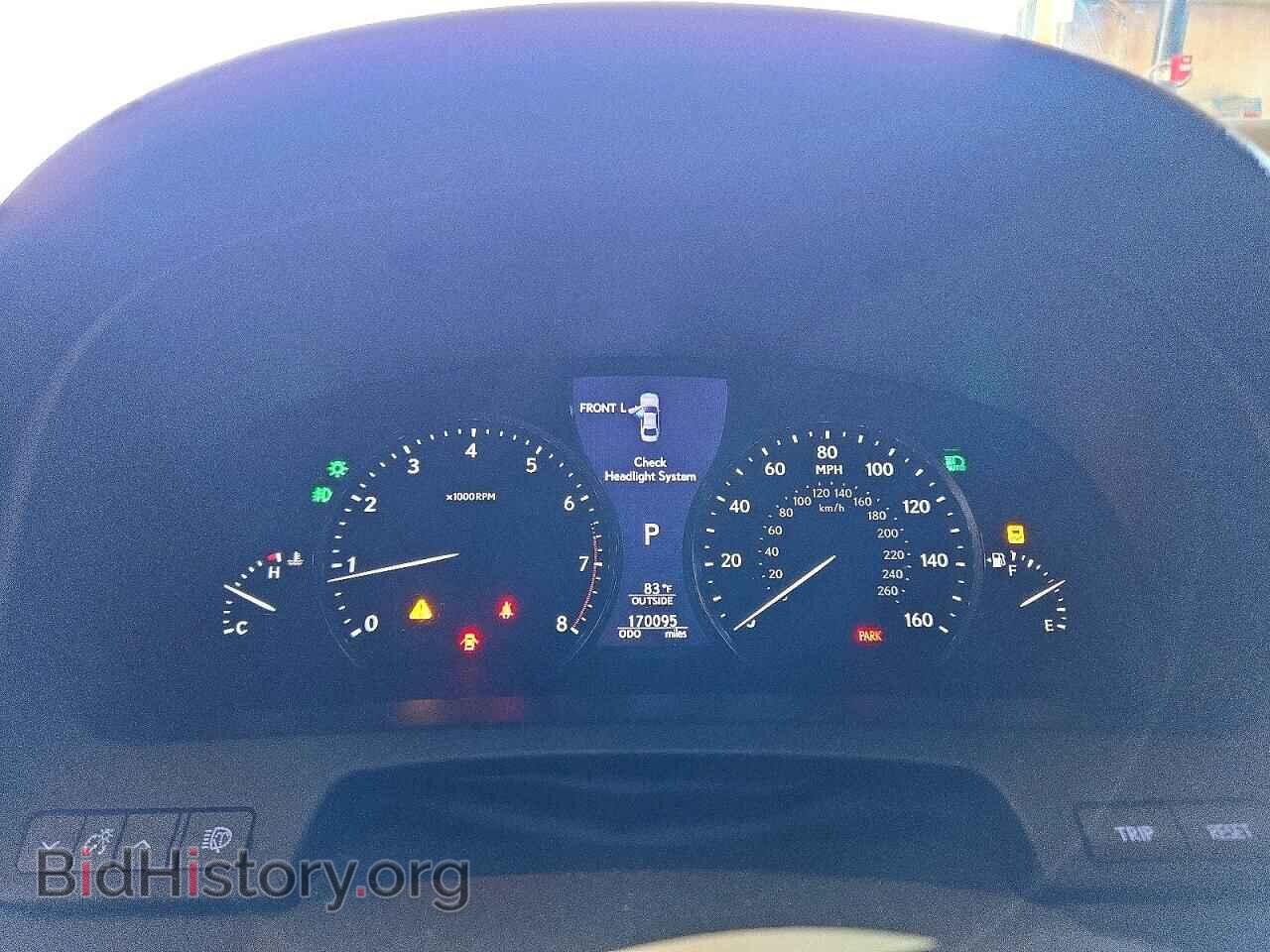 2013 LEXUS LS460 - VIN: JTHBL5EF6D5123982 - Фото 9