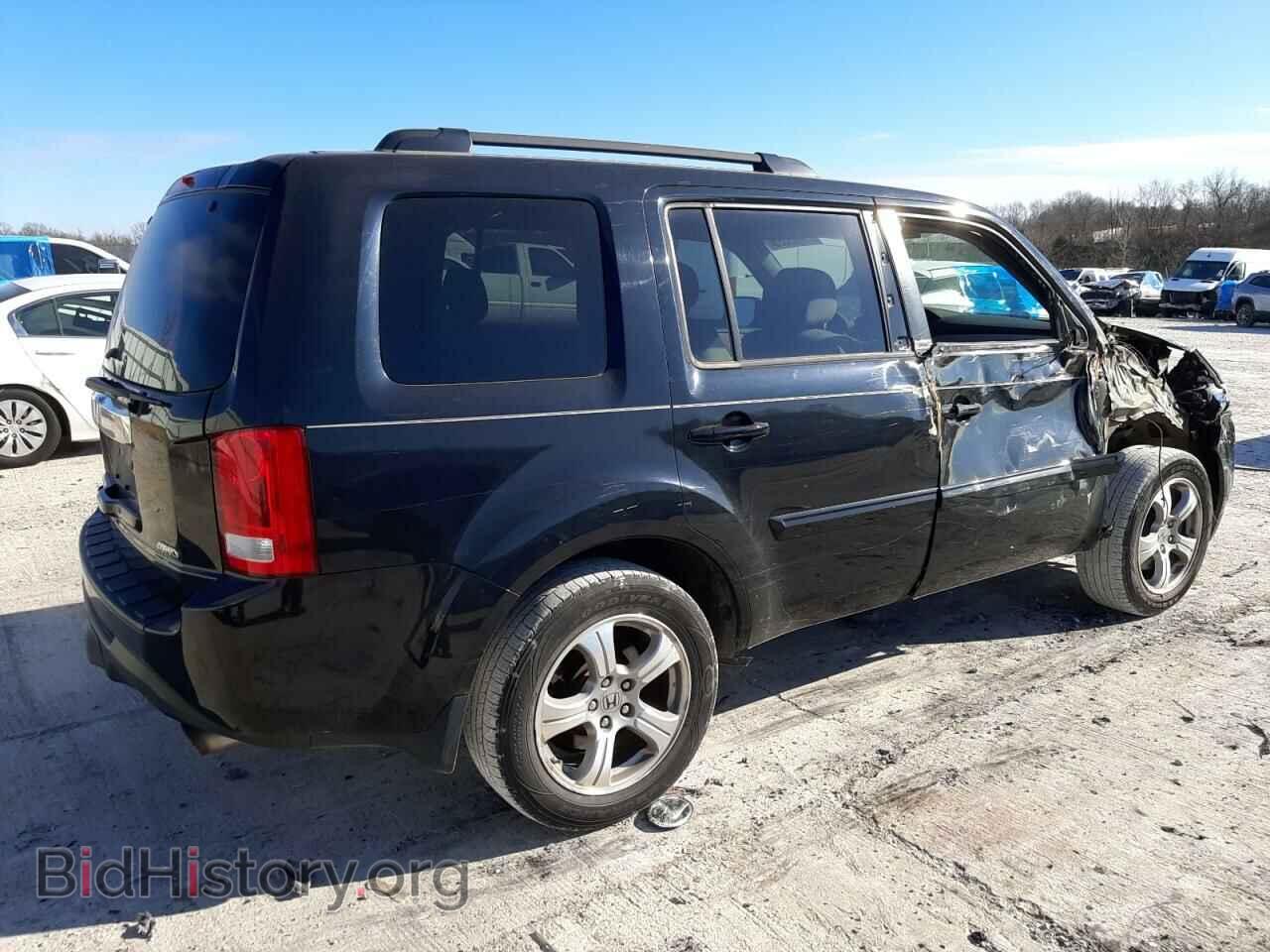 2013 HONDA PILOT - VIN: 5FNYF4H42DB020371 - Фото 3