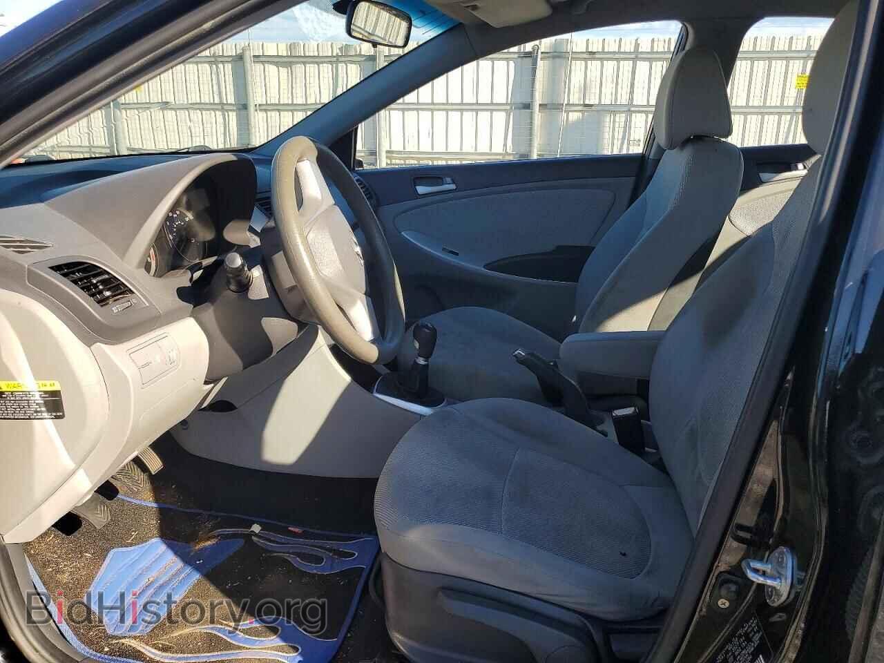 2012 HYUNDAI ACCENT - VIN: KMHCT4AE2CU044094 - Фото 7